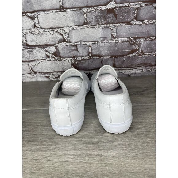 Infinity By Cherokee White Leather Slip Resistant Slip On Shoes Women 10M US/42 - Picture 16 of 16